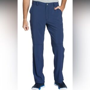 Cherokee Blue Cargo Pants with Elastic Waistband